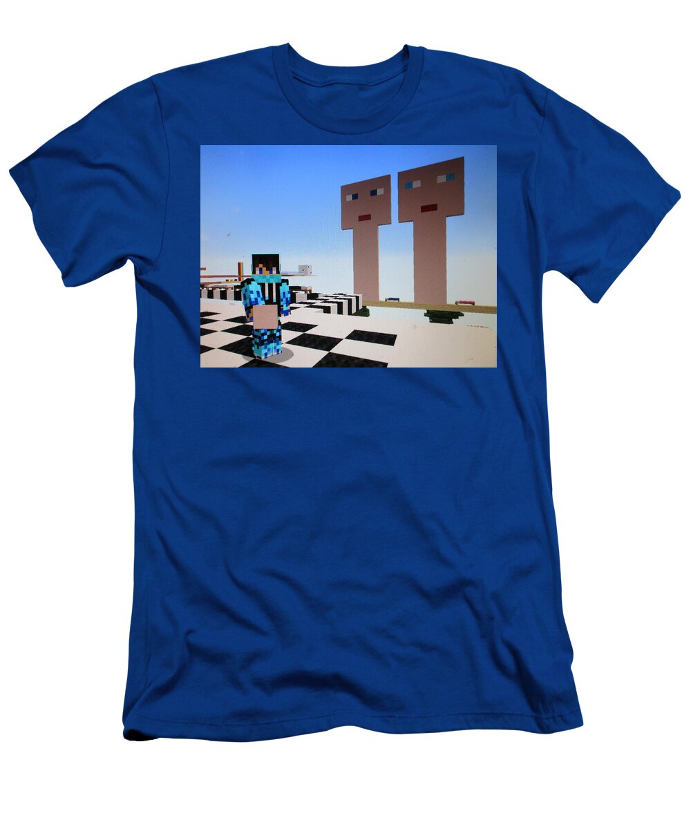 Captain Misfit on a Chessboard David Lovins T-Shirt