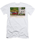 Car Wagon on Way to the Market Mike Savad T-Shirt