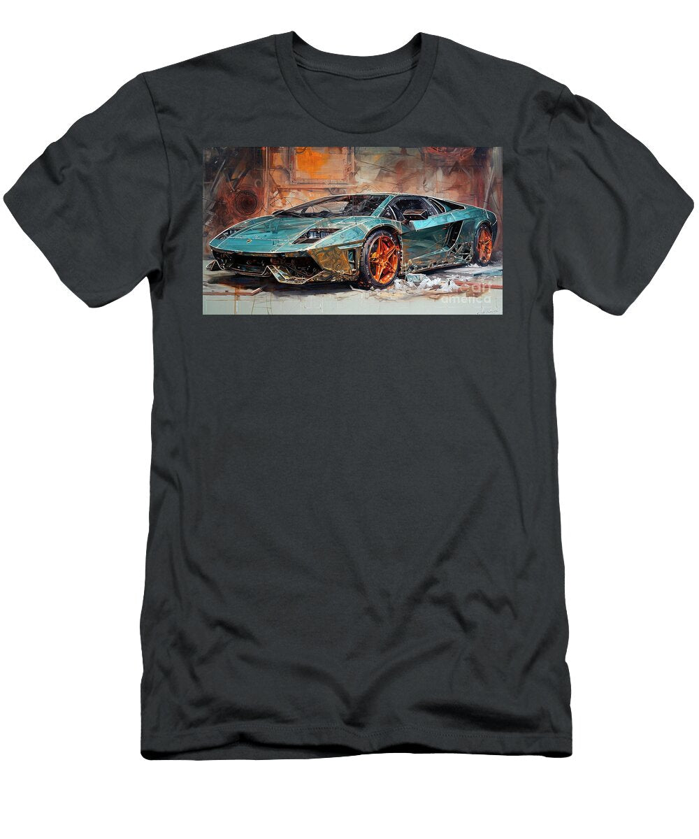 Car 1566 Lamborghini Diablo Vt 6 Clark Leffler T-Shirt