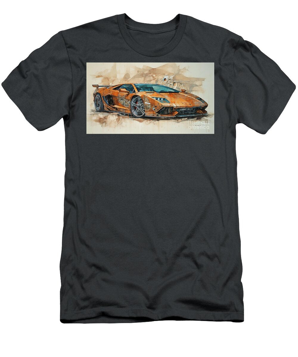 Car 1569 Lamborghini Diablo Vt 6 Clark Leffler T-Shirt