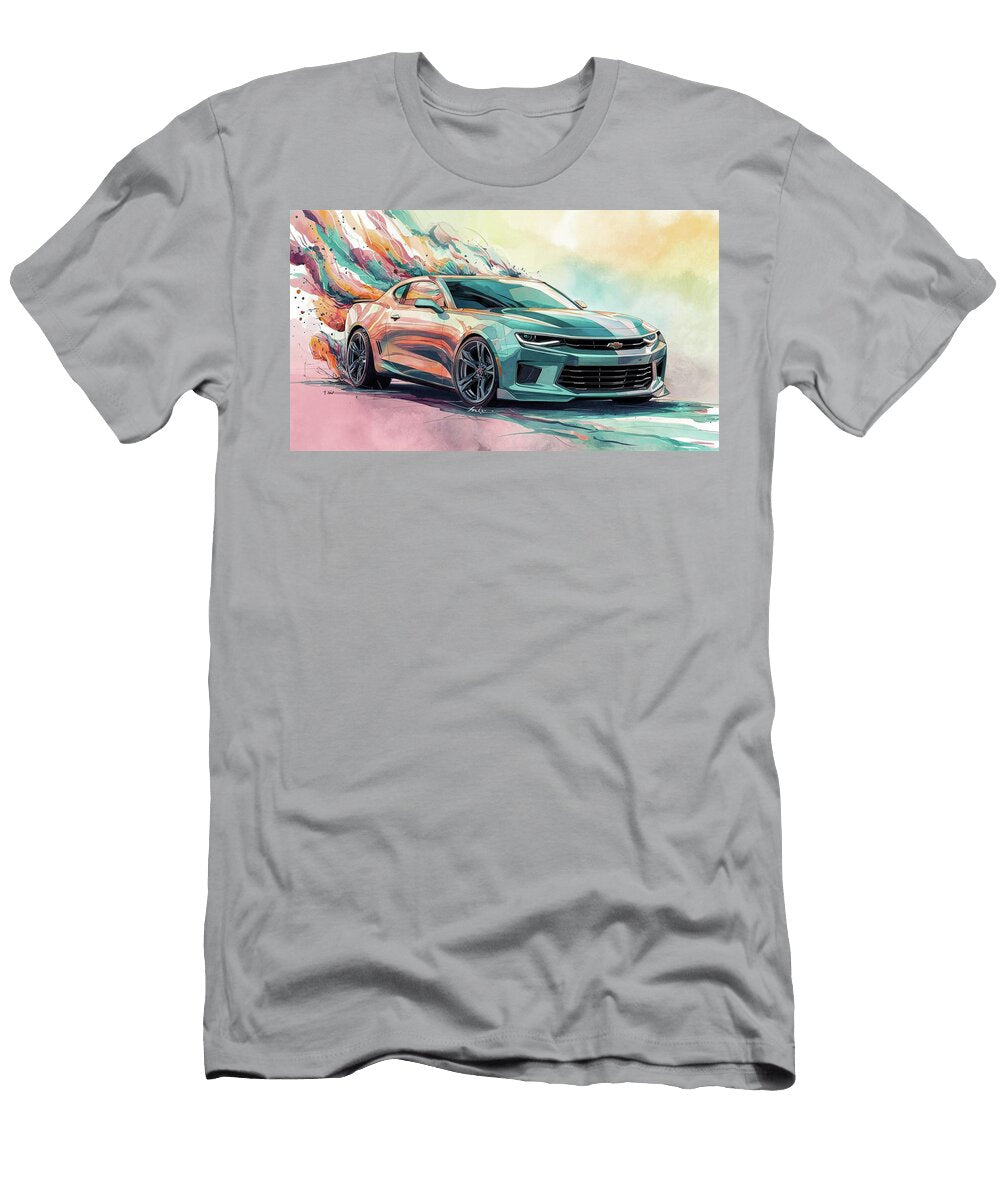 Car 2015 Chevrolet 1970 Camaro Rs Supercharged Lt4 Concept Edgar Dorice T-Shirt