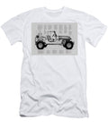Car Auto Vehicle Monochrome Rubicon Geometric Sketch Wrangler Xtreme Pencil Jeep Unlimited Minimal 392 Recon Clint Mclaughlin T-Shirt