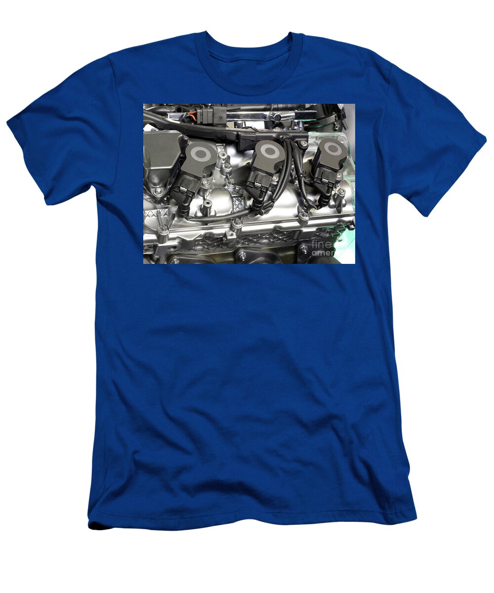 Car Engine Detail New Technology Goce Risteski T-Shirt