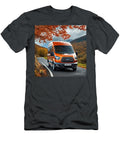 Car Ford Transit Chassis Cab with Vibrant Autumn Foliage Destiney Sullivan T-Shirt