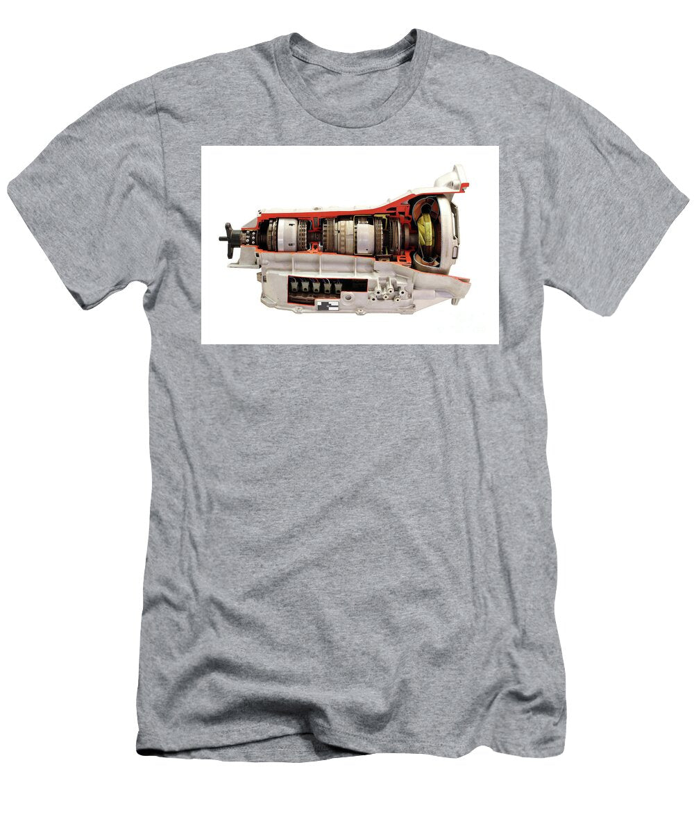 Car Gearbox Isolated on White Goce Risteski T-Shirt