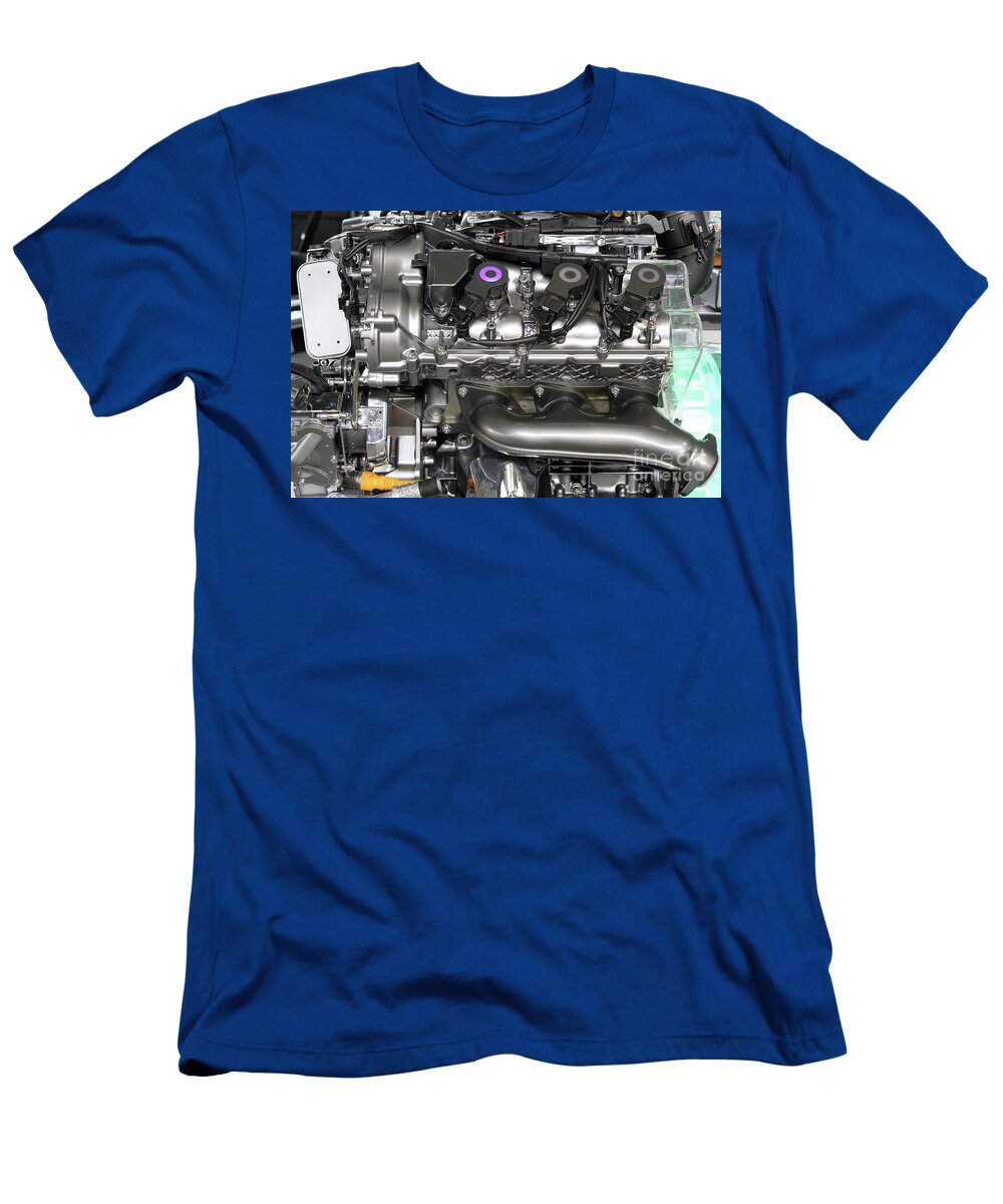 Car Hybrid Engine New Technology Goce Risteski T-Shirt