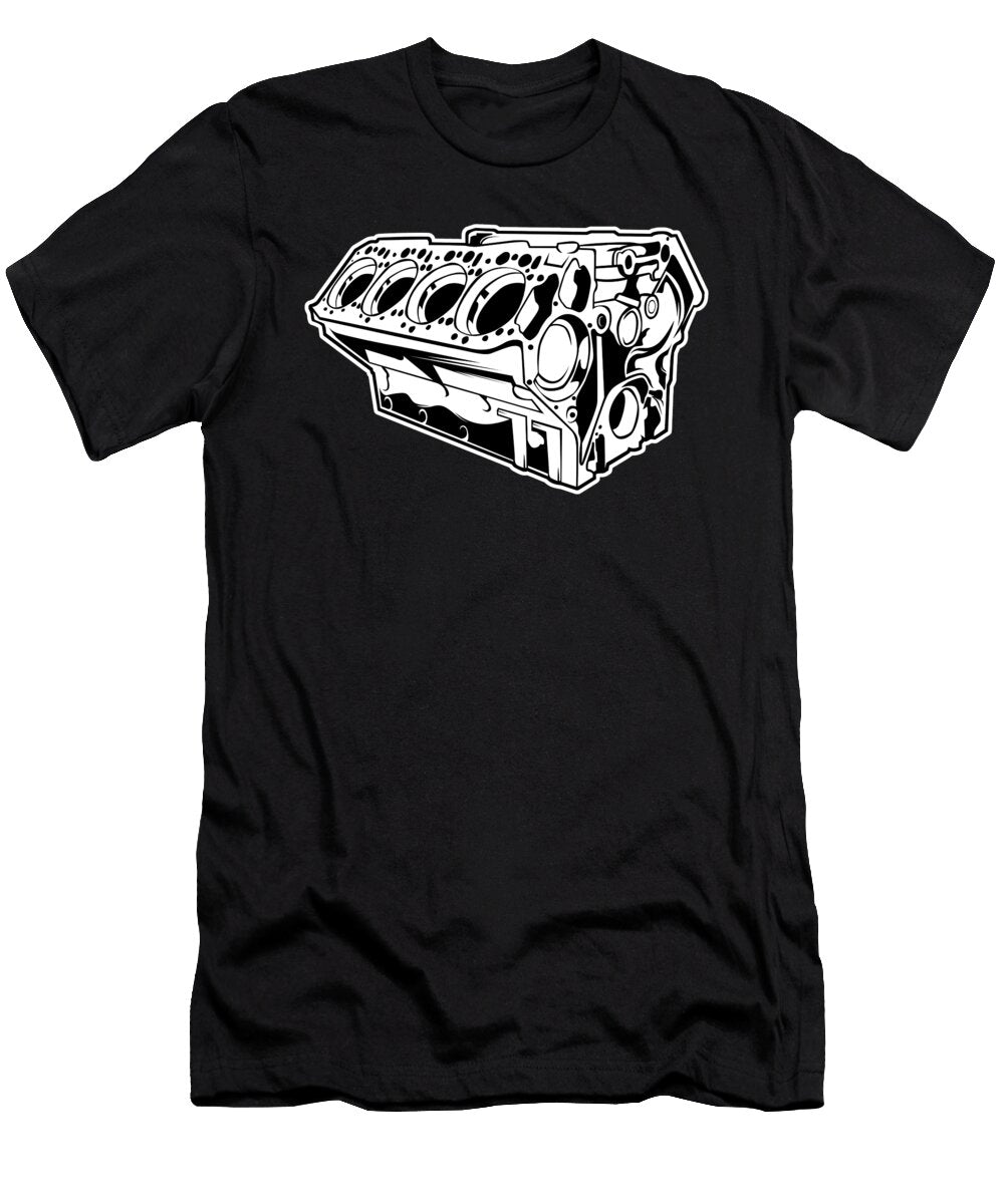 Car Mechanic Guy Auto Garage Diesel Jonathan Kraske T-Shirt