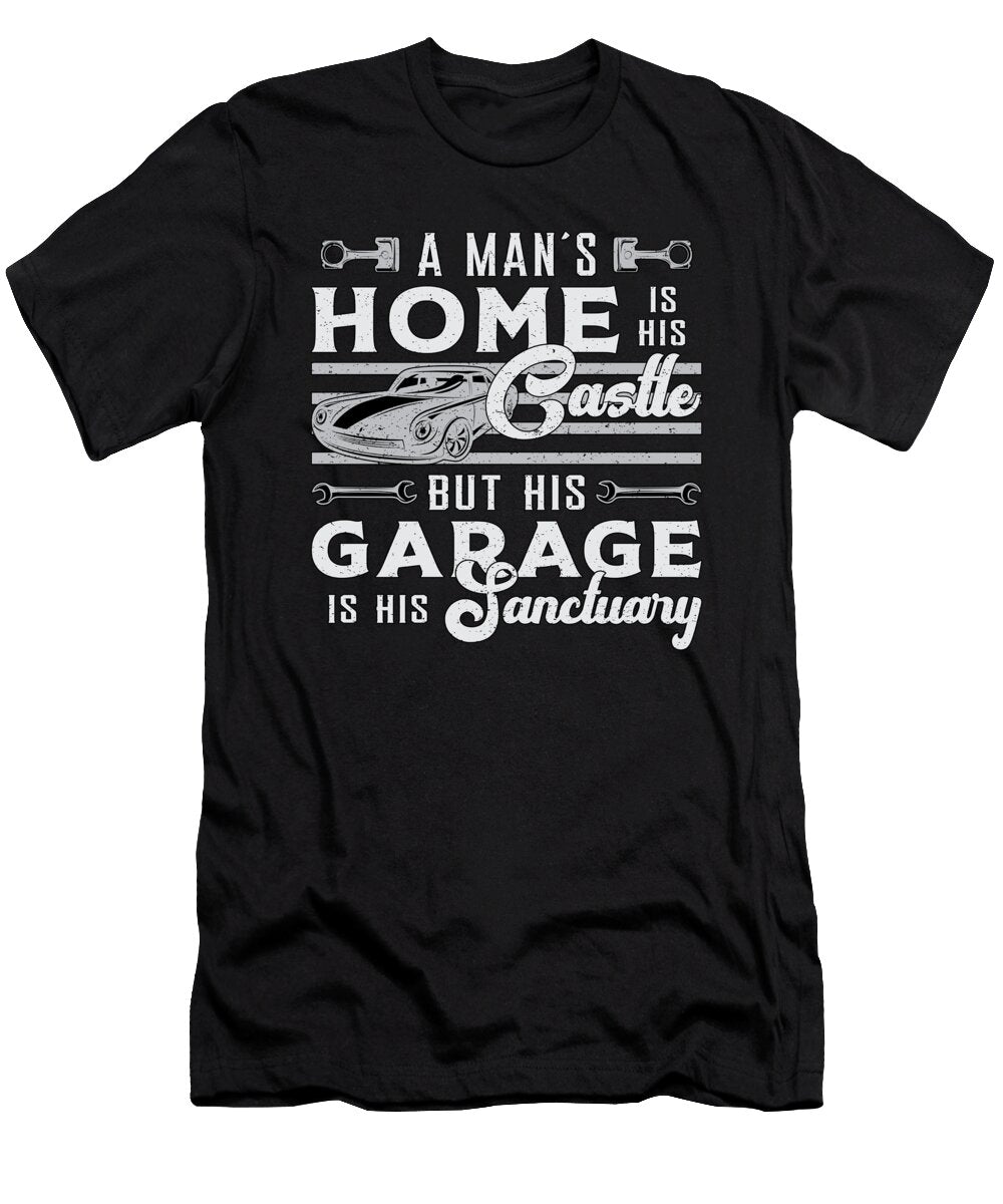 Car Mechanic Mechanics Engine Funny Gift Idea Tshirtconcepts Marvin Poppe T-Shirt