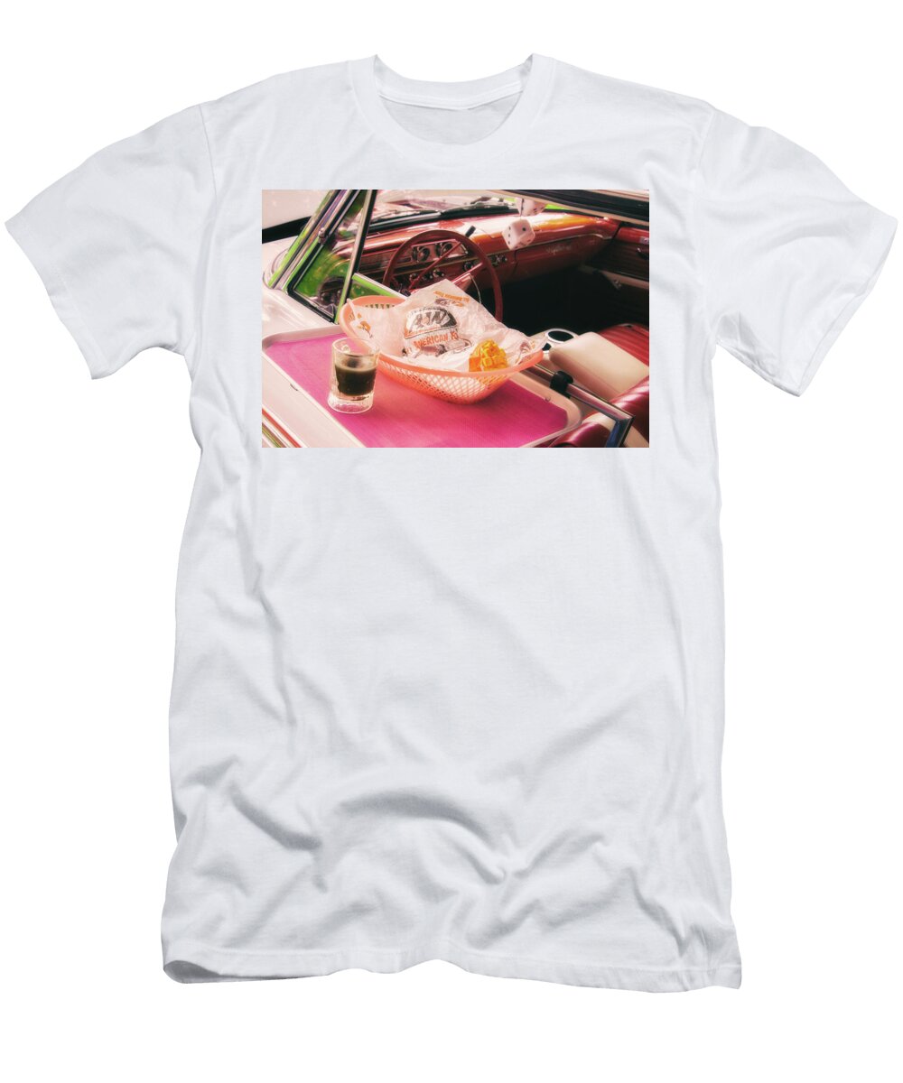 Car Window Dining Josh Spengler T-Shirt