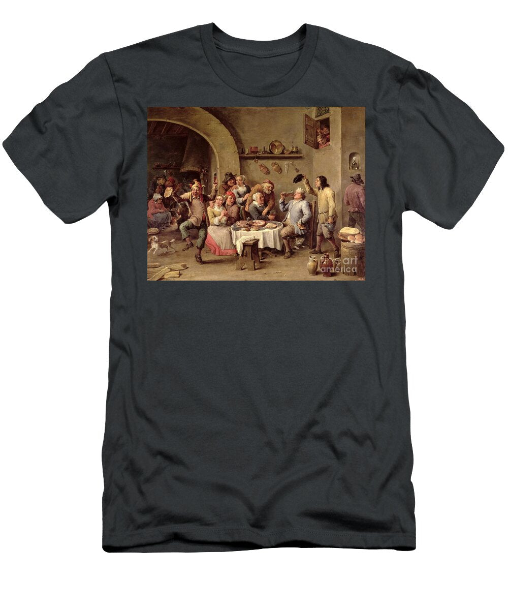 Carnival Le Roi Boit 1690 David the Younger Teniers T-Shirt