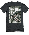 Carpenters Tool Belt on Concrete Jeramy Hinfelaar T-Shirt