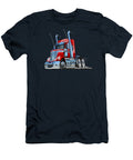 Cartoon Semi Truck Aleksandr Volodin T-Shirt