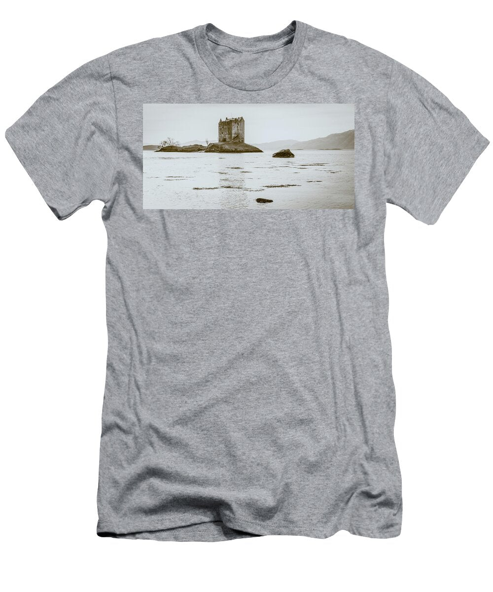 Castle Stalker in Mono John Frid T-Shirt