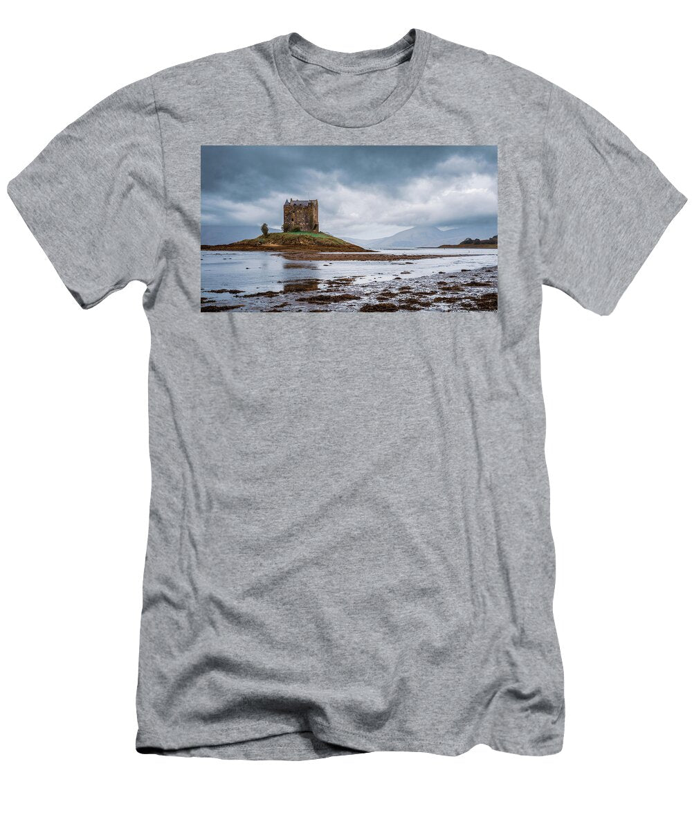 Castle Stalker in the Scottish Highlands John Frid T-Shirt