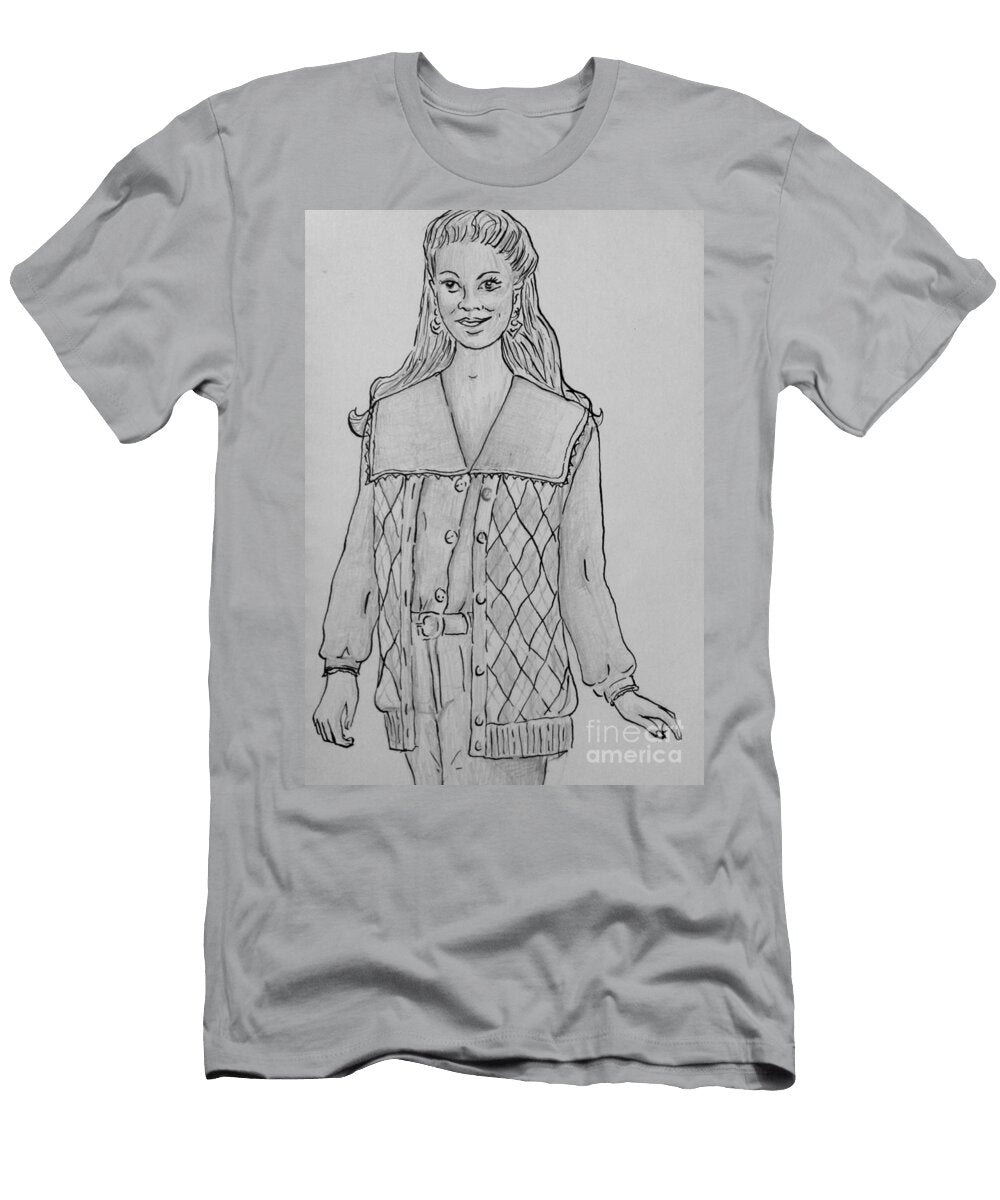 Casual Elegance Joan Violet Stretch T-Shirt