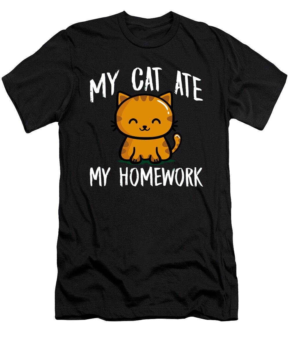 Cat Ate My Homework Dirja Lara T-Shirt