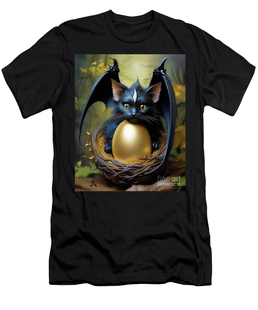 Cat Dragon No 40 Clutch Amanda Poe T-Shirt