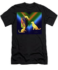 Cat on a Box Dark Chuck Staley T-Shirt