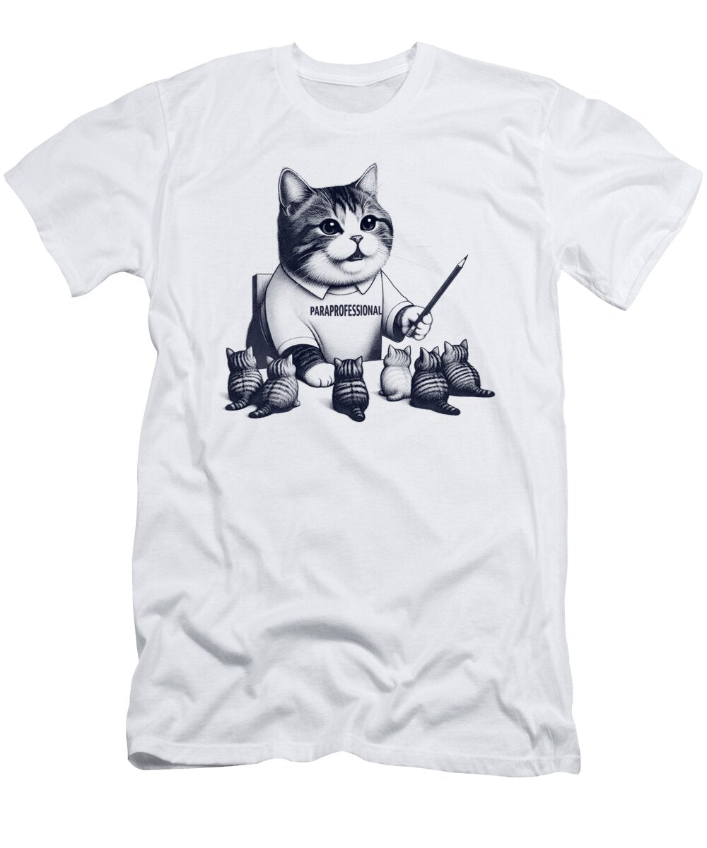 Cat Paraprofessional Job T-Shirt