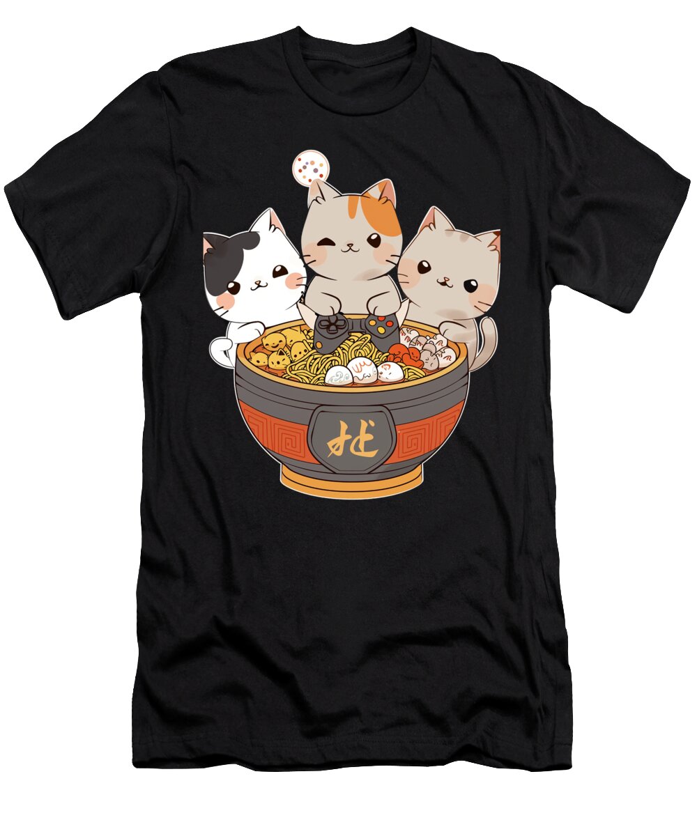 Cat Ramen Harmony Mizorey T-Shirt
