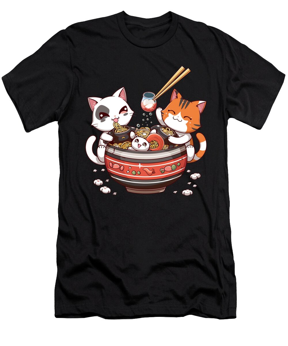 Cat Ramen Savory Mizorey T-Shirt