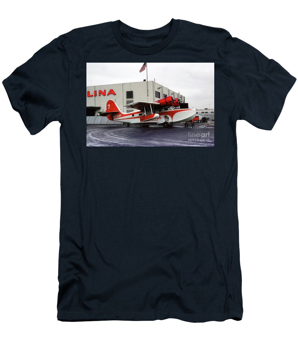 Catalina Airlines Grumman Goose G21 N333f Wernher Krutein T-Shirt