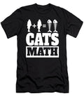Cats Math Maths Physics Fish Cats Kitten Moon T-Shirt