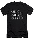 Cats Plants Books Introvert Awkward Relax Cute Taylor Russell T-Shirt