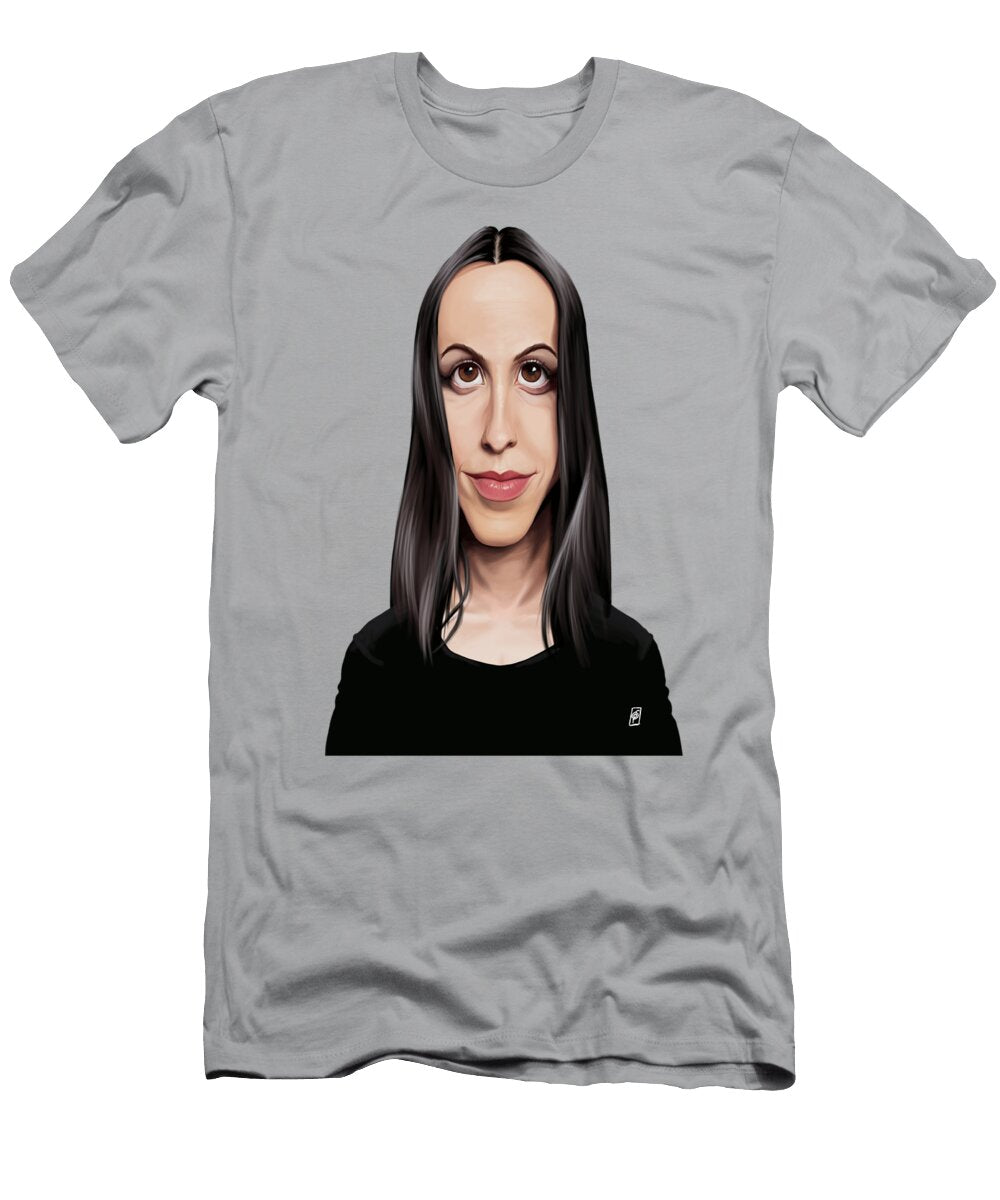 Celebrity Sunday Alanis Morissette Rob Snow T-Shirt