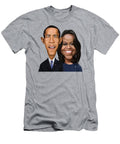 Celebrity Sunday Barack and Michelle Obama Rob Snow T-Shirt