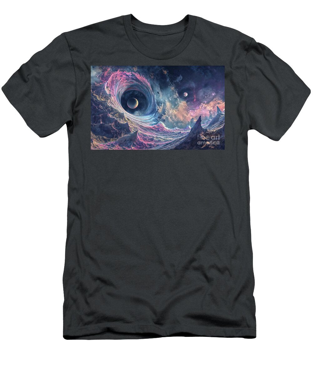 Celestial Drift Peter Awax T-Shirt