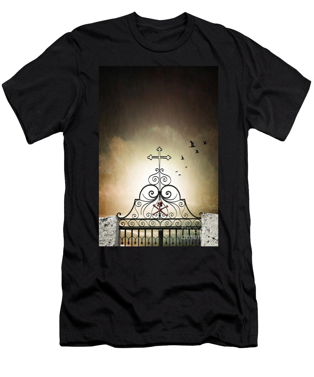 Cemetery Gate Carlos Caetano T-Shirt