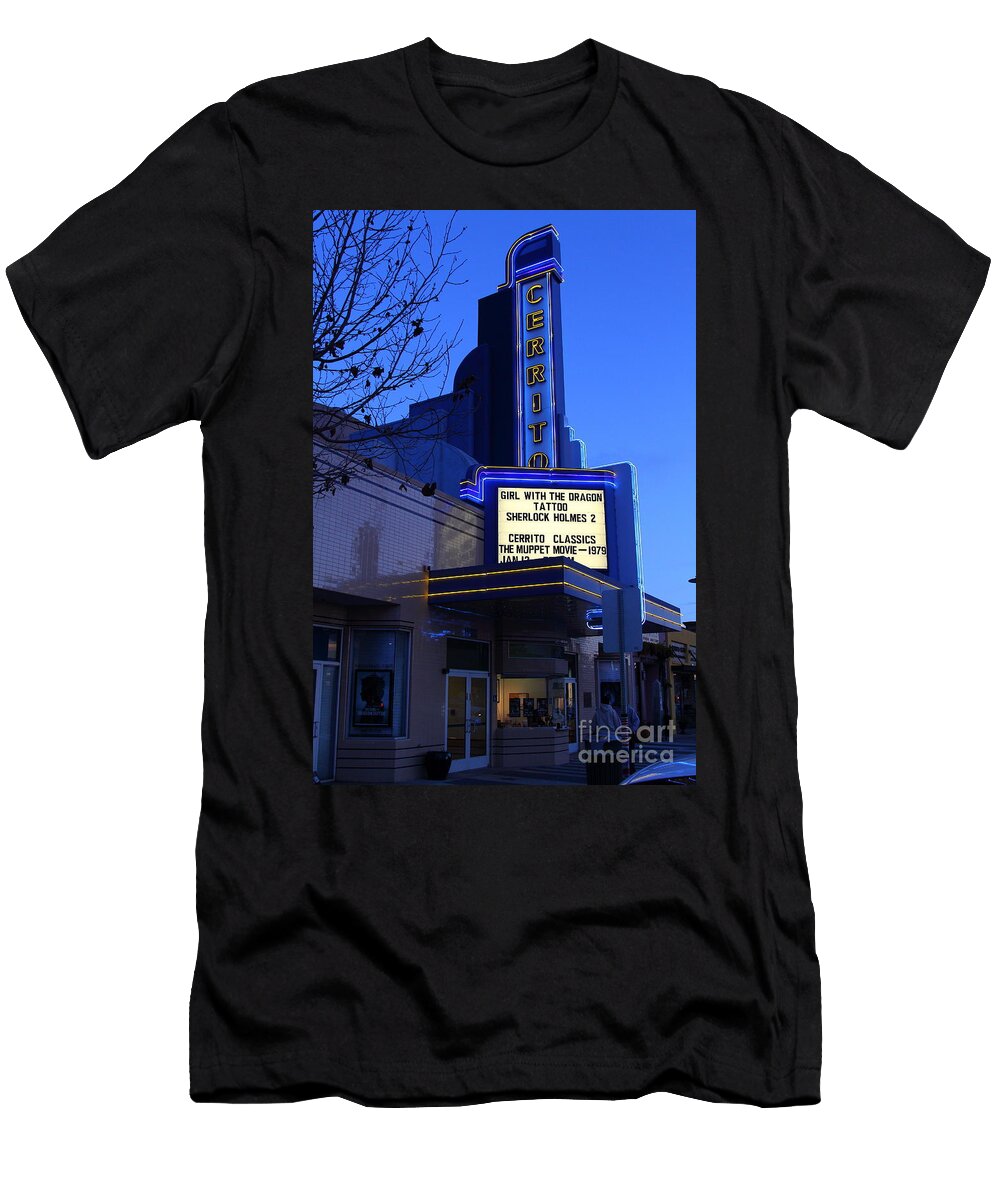 Cerrito Theater in El Cerrito California 7d11035 Wingsdomain Art and Photography T-Shirt