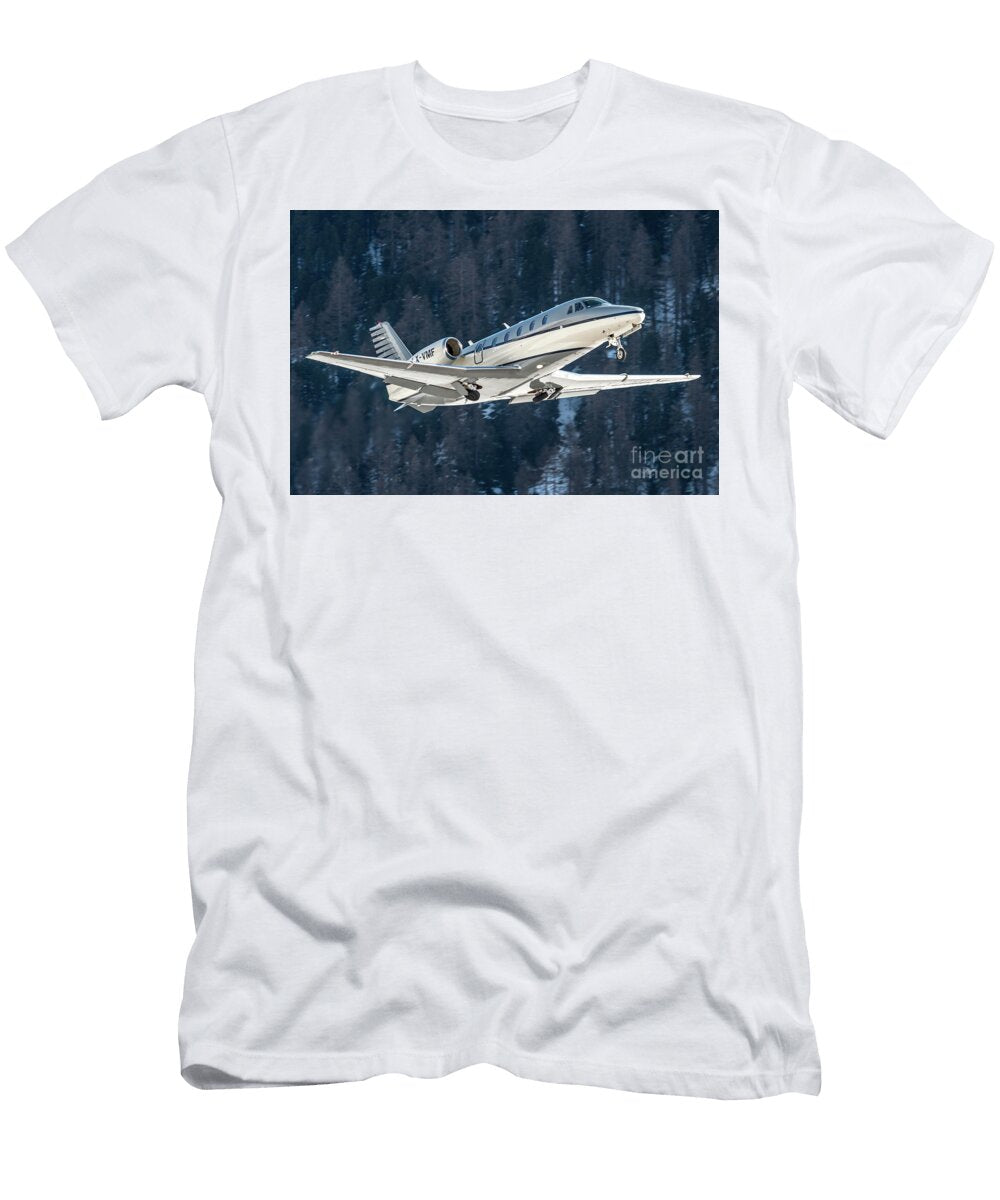 Cessna Citation Excel Lx Vmf Roberto Chiartano T-Shirt