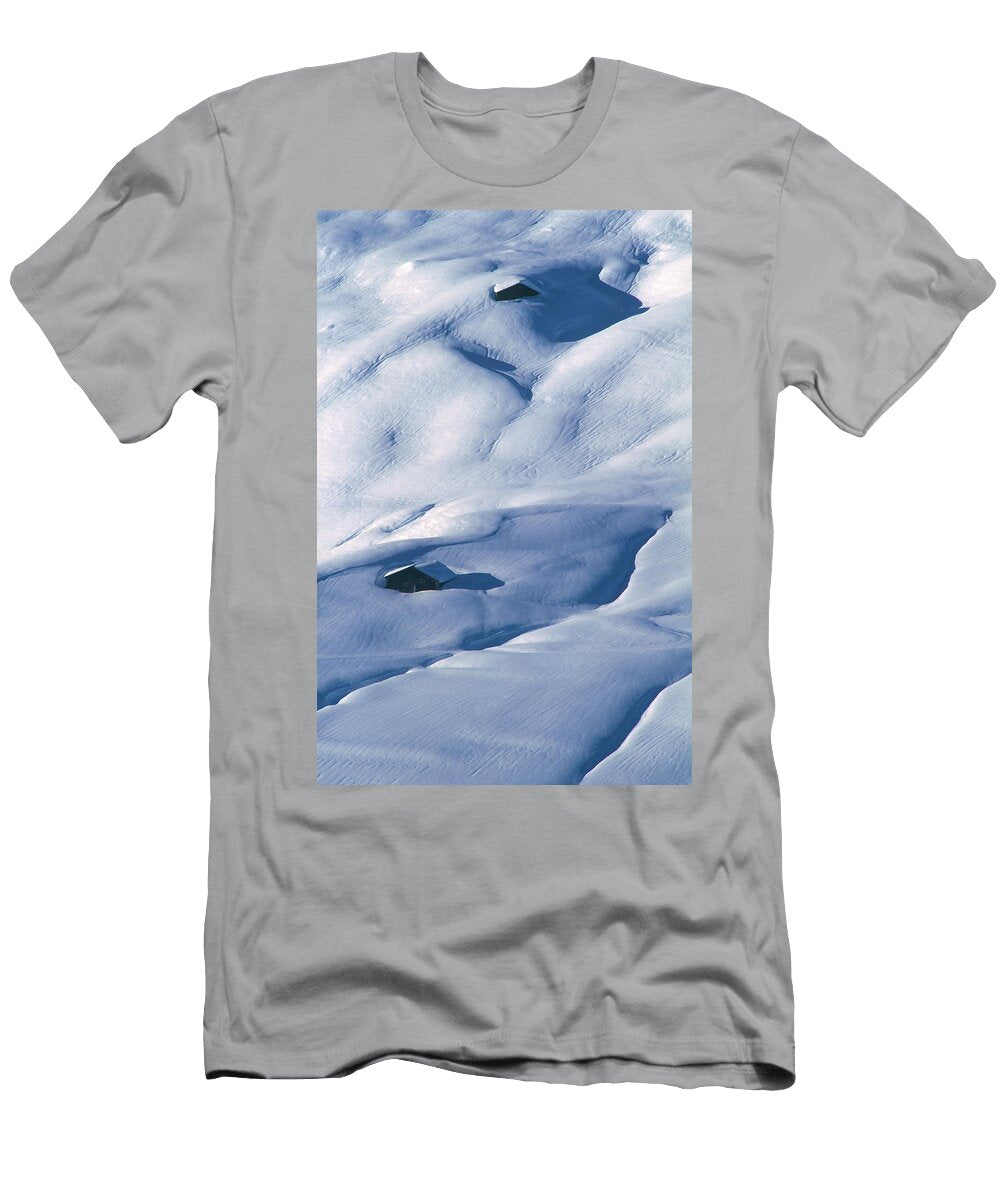 Chalet in the Snow Aravis Haute Savoie Mario Colonel T-Shirt