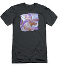 Chaos in Purple and Gold Elisabeth Lucas T-Shirt