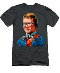 Charles Nelson Reilly Portrait Oil on Black Velvet By Jorge Torrones Version 2 Jorge Terrones T-Shirt