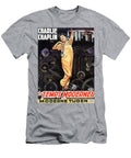 Charlie Chaplin in Modern Times Poster Vintage Movie Posters T-Shirt
