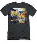 Charming Downtown Scene in the Fall Lourry Legarde T-Shirt