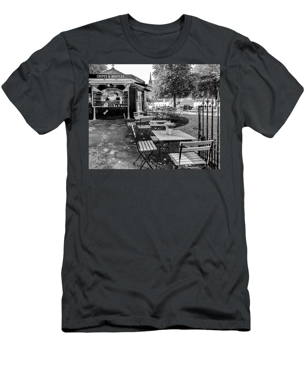 Charming Outdoor Cafe Scene Cory Easter T-Shirt
