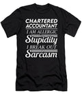 Chartered Accountant Sarcasm Job Gift Item Shi Hu Kang T-Shirt