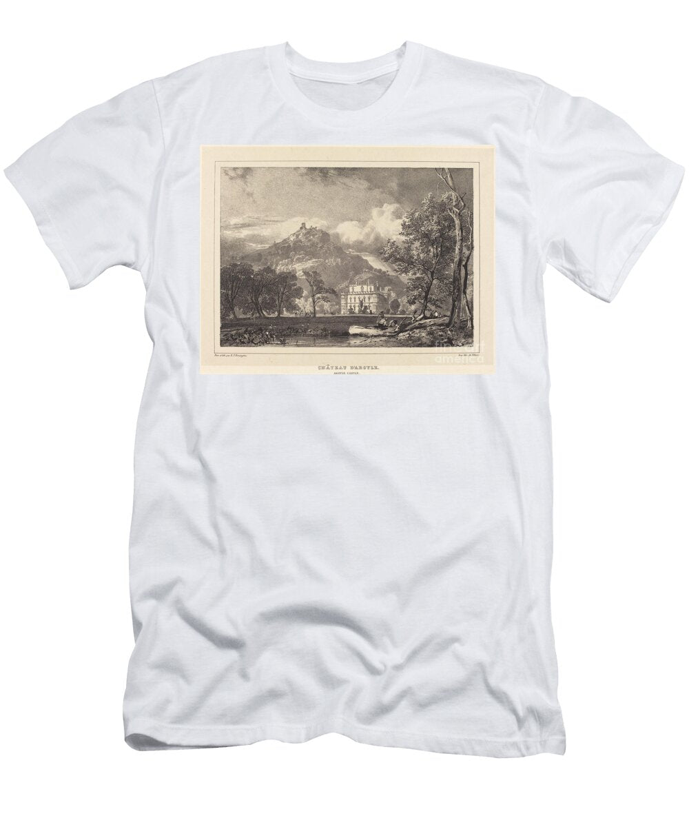 Chateau Dargyle Richard Parkes Bonington After Francois Alexandre Pernot T-Shirt