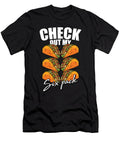 Check Out My Six Pack for a Mexican Food Taco Lover Tom Schiesswald T-Shirt