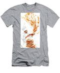 Chef Serving a Towering Stack of Pancakes Clint Mclaughlin T-Shirt