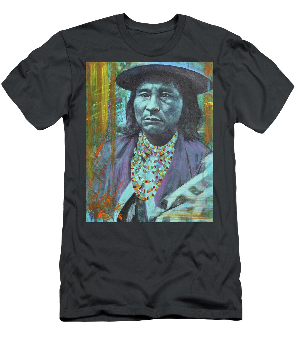 Cherokee Man Jacques Kirby T-Shirt