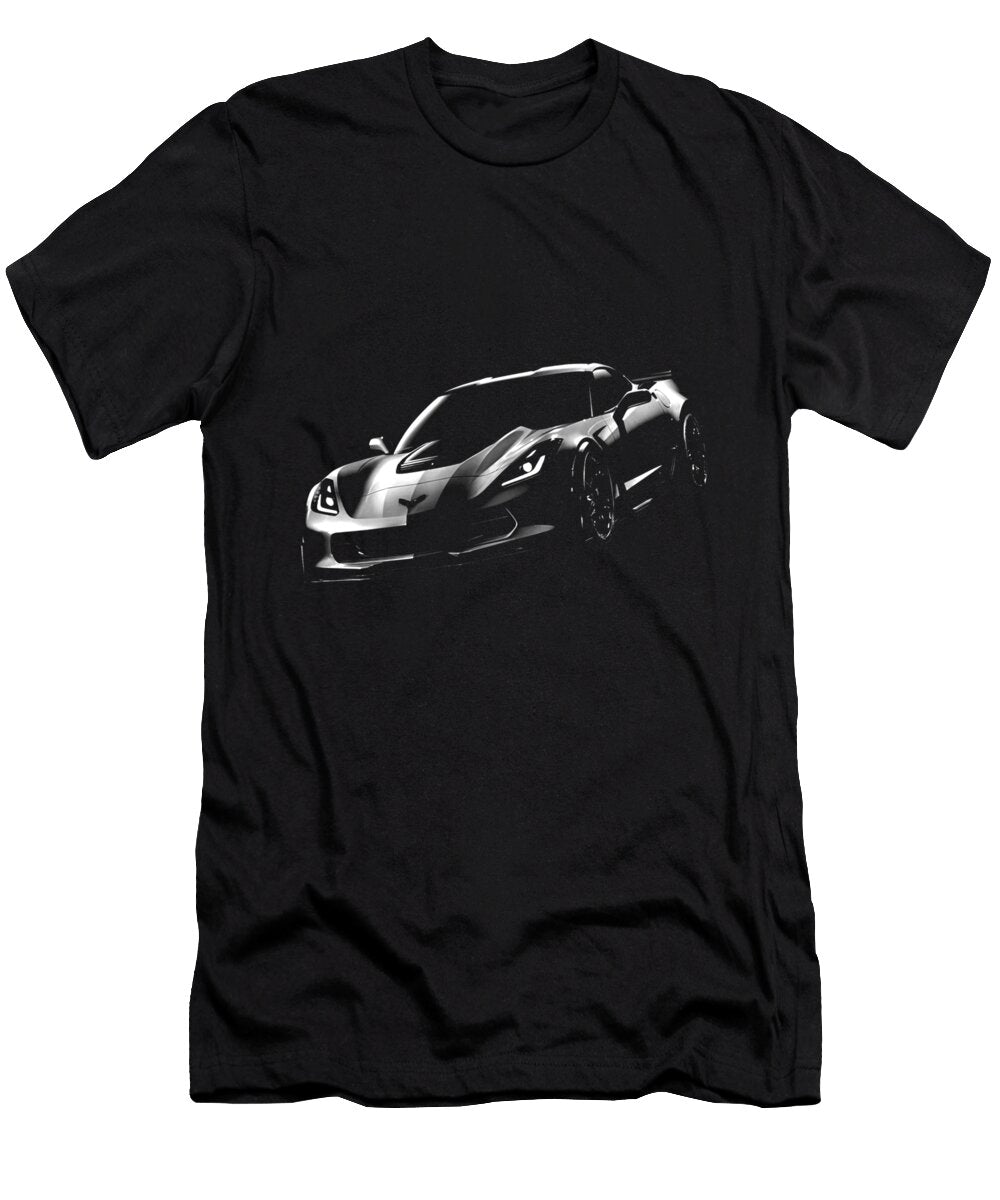 Chevrolet Corvette Car Hotte Hue T-Shirt
