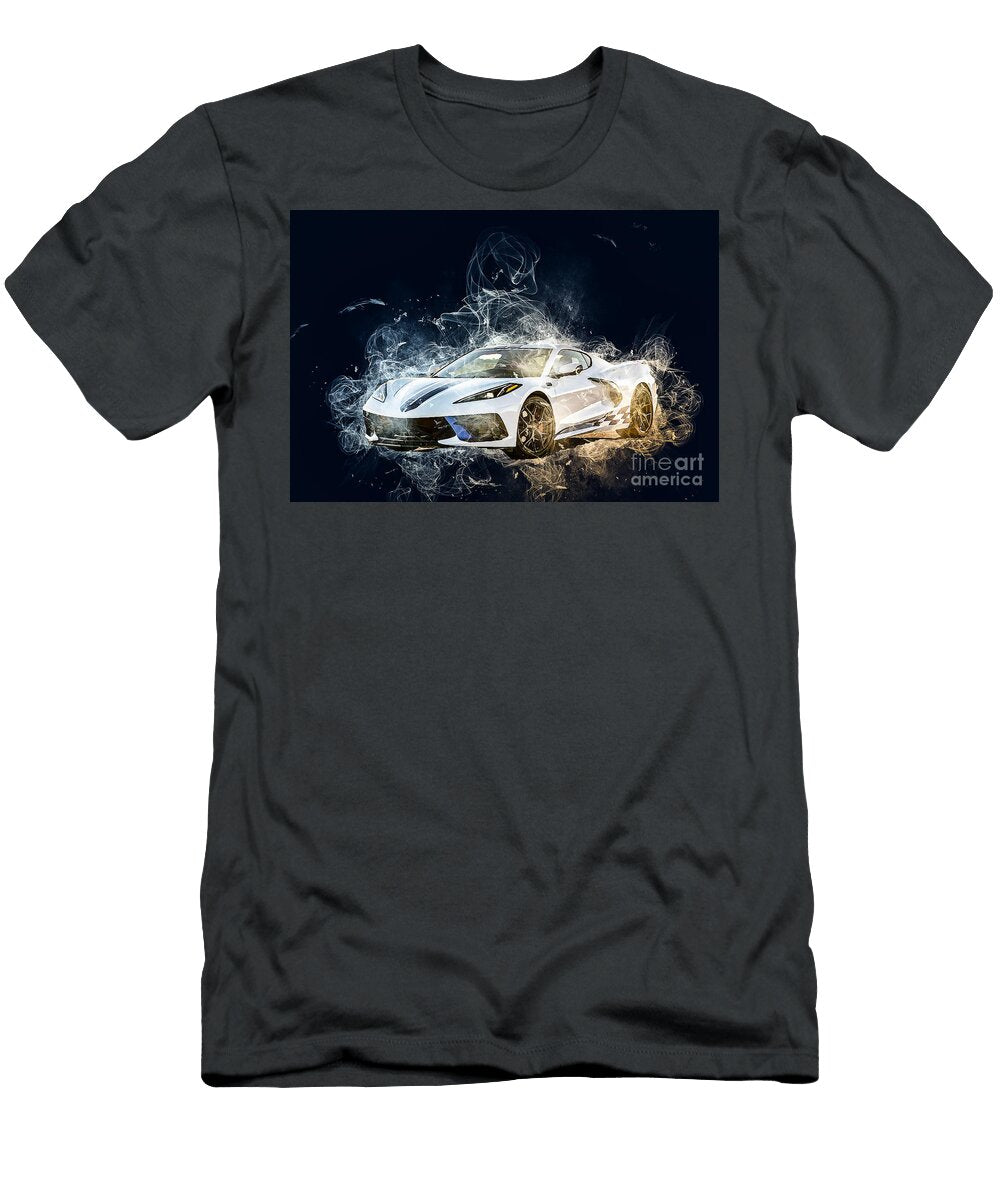 Chevrolet Corvette Stingray Supercharged H700 Sports Cars 2023 Marietta Beatty T-Shirt