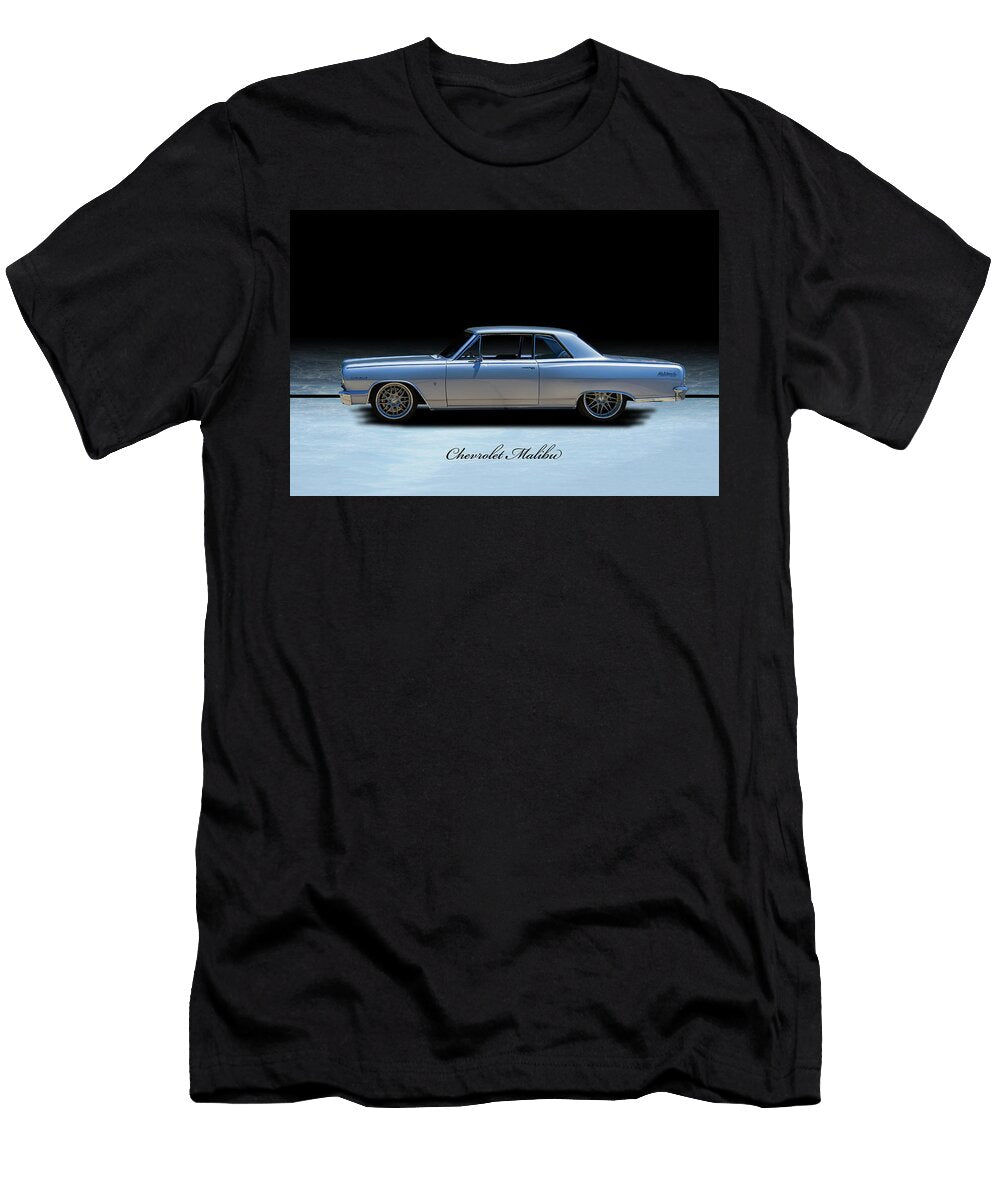 Chevrolet Malibu Beautiful Blue Nick Gray T-Shirt