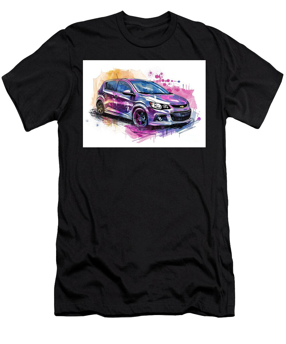 Chevrolet Sonic Automotive Art Clark Leffler T-Shirt