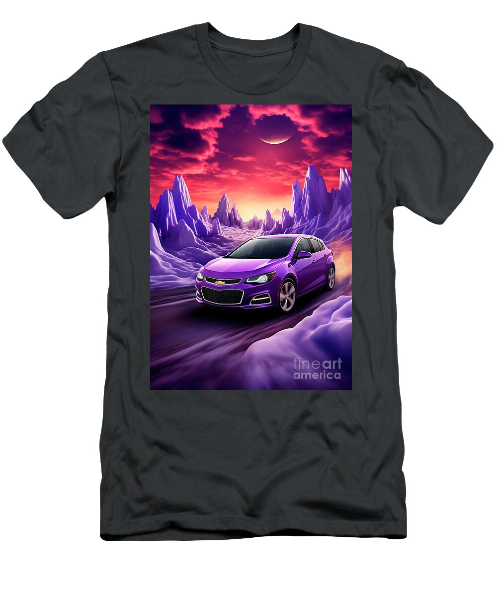 Chevrolet Sonic Violet Verve for Urban Adventures Clark Leffler T-Shirt